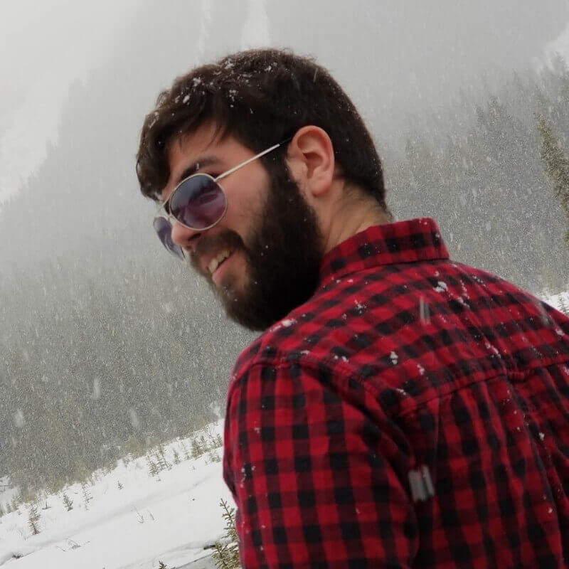 Warren Uhrich in the mountains circa 2018.